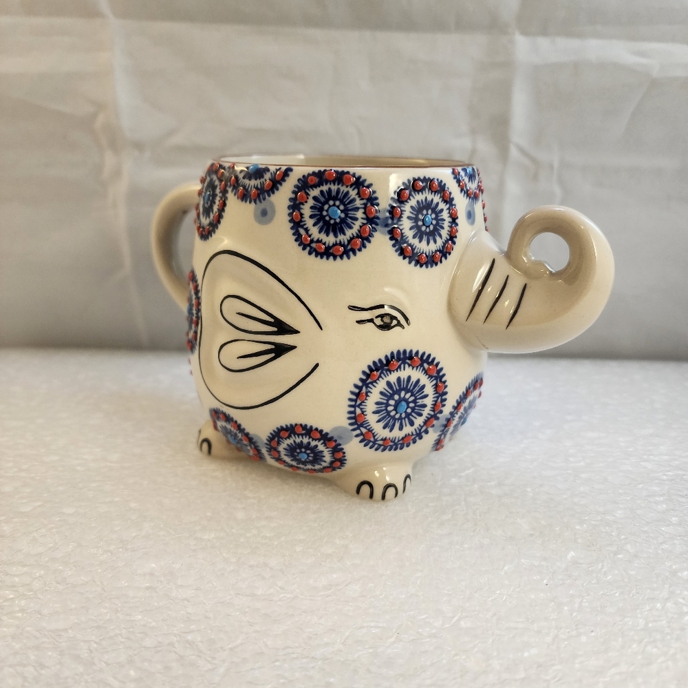 Elephant Mug by ROYAL Moriage Embossed